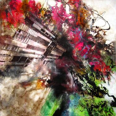 Print of Abstract Expressionism Architecture Paintings by Andreu Latorre