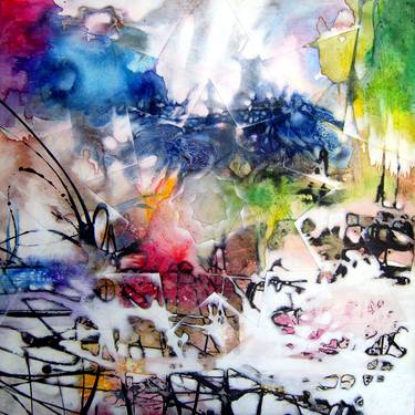 Print of Abstract Expressionism Nature Paintings by Andreu Latorre