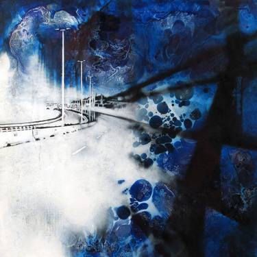 Original Abstract Landscape Painting by Andreu Latorre