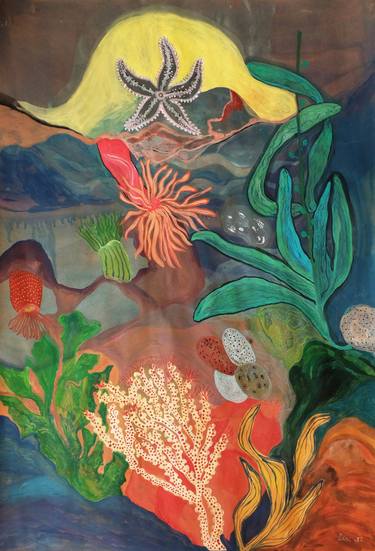 Original Documentary Seascape Paintings by Elisa Ochoa