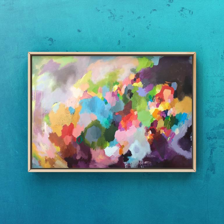 Original Abstract Expressionism Nature Painting by Kaitlyn Ryan