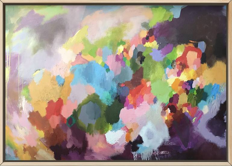 Original Abstract Expressionism Nature Painting by Kaitlyn Ryan