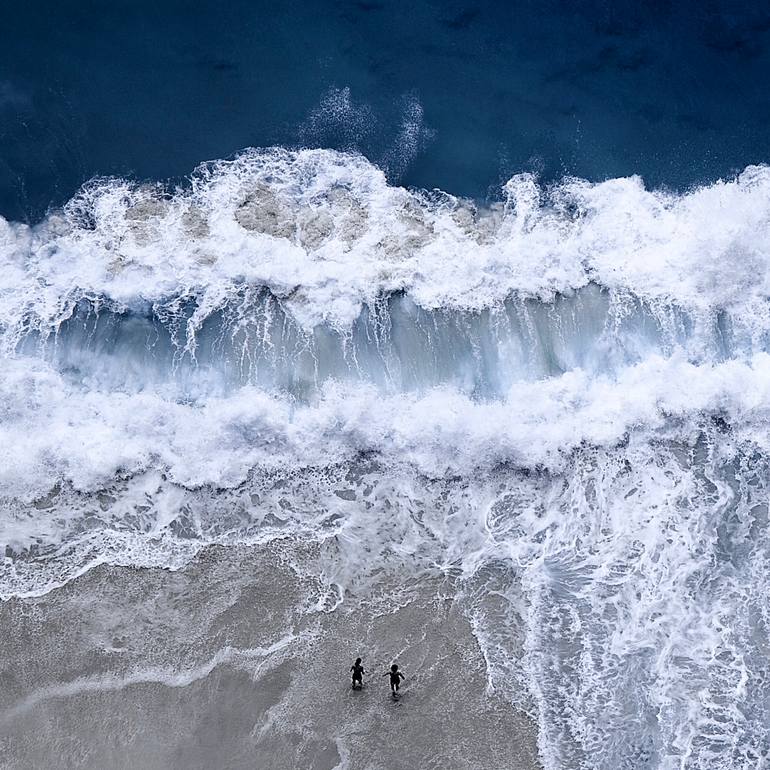 Original Expressionism Seascape Photography by Marek Emczek Olszewski