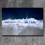 Frameless photograph behind a thick layer of acrylic glass, ready to be hang on your wall