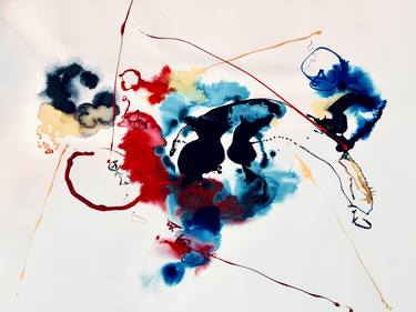 Original Abstract Expressionism Abstract Paintings by Michael Katz