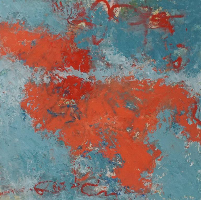 Coral Reef 1 Painting by Marcy Brennan | Saatchi Art