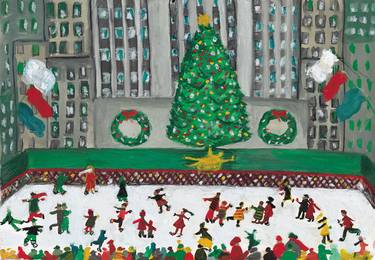 "Rockefeller Center" ORIGINAL SOLD thumb