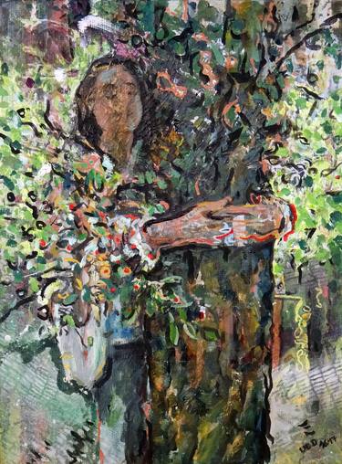 Print of Impressionism Tree Paintings by Ursula Blancke Dau