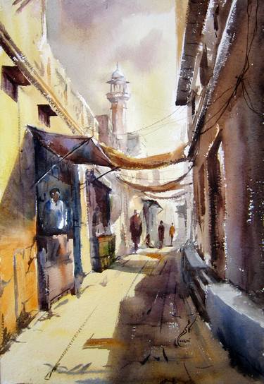 Print of Impressionism Cities Paintings by Muddassir Kazmi