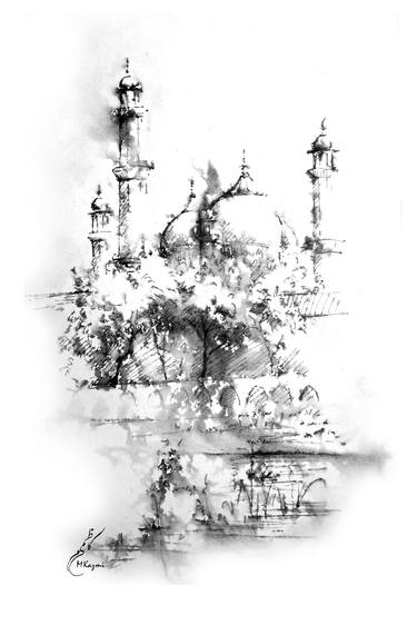 Print of Places Paintings by Muddassir Kazmi