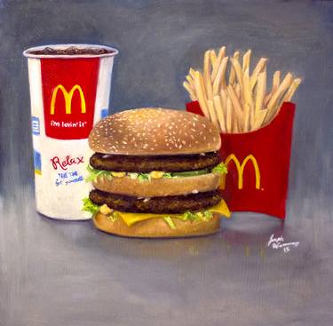 Original Realism Food Paintings by Joseph DeCommer