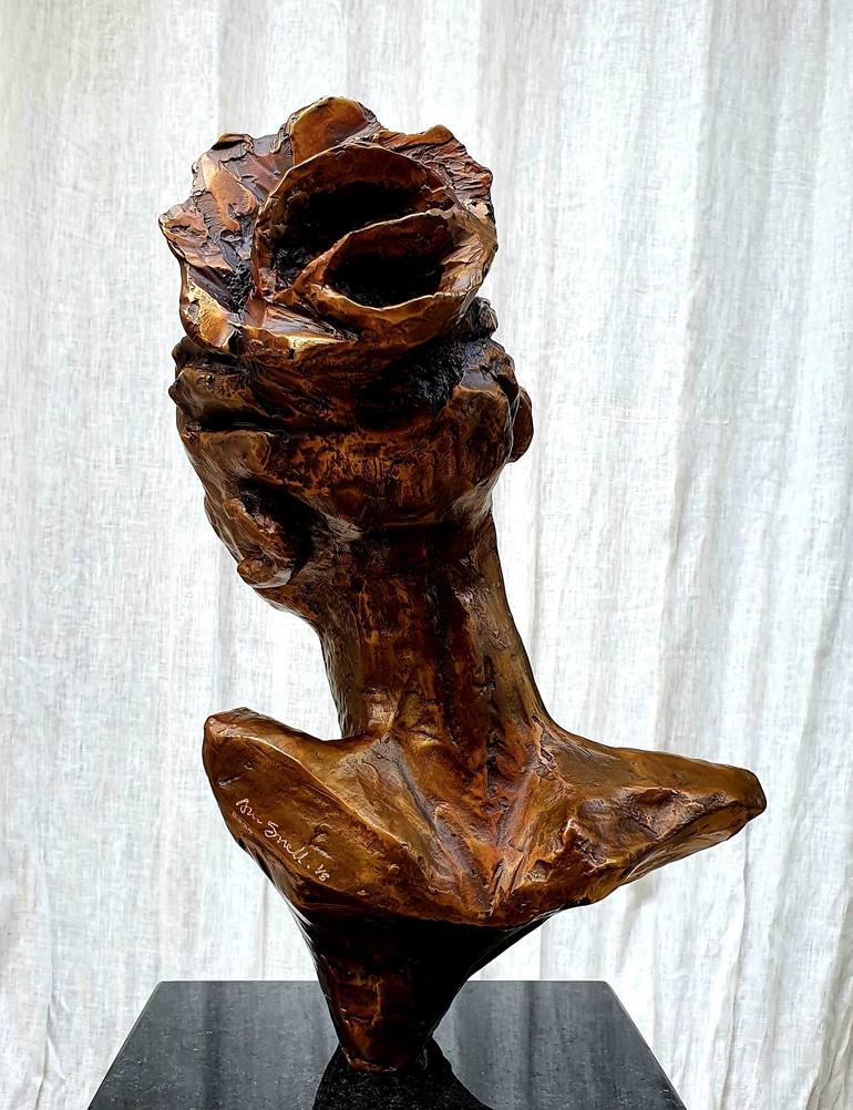 Original Expressionism People Sculpture by Ann Snell