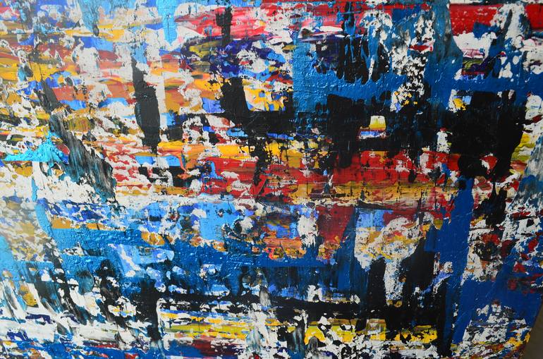 Original Abstract Expressionism Abstract Painting by Tanya Vasilenko