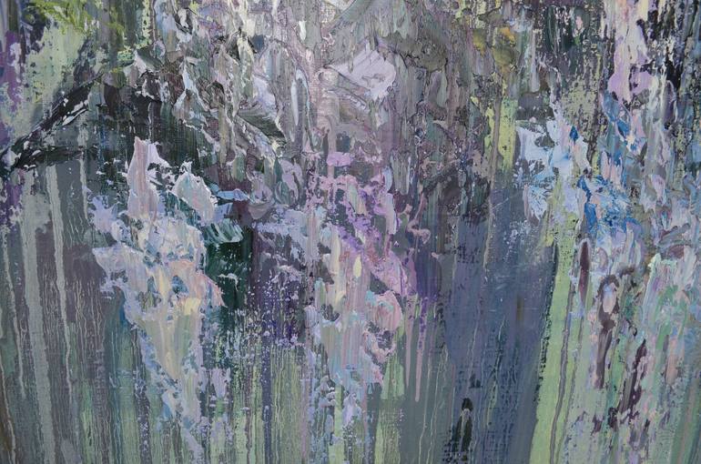 Original Art Deco Floral Painting by Tanya Vasilenko