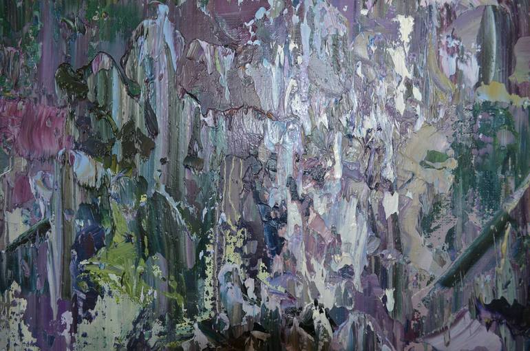 Original Art Deco Floral Painting by Tanya Vasilenko