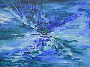 Print of Art Deco Water Paintings by Tanya Vasilenko