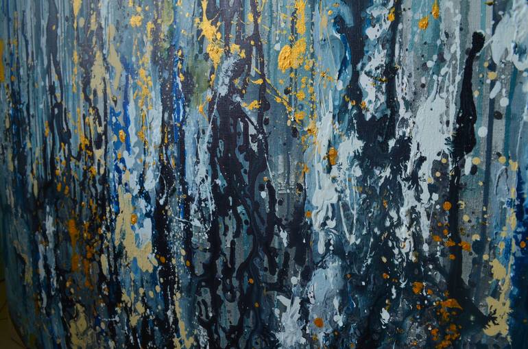 Original Abstract Expressionism Abstract Painting by Tanya Vasilenko