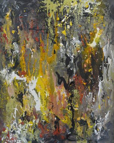 Original Abstract Expressionism Abstract Paintings by Tanya Vasilenko
