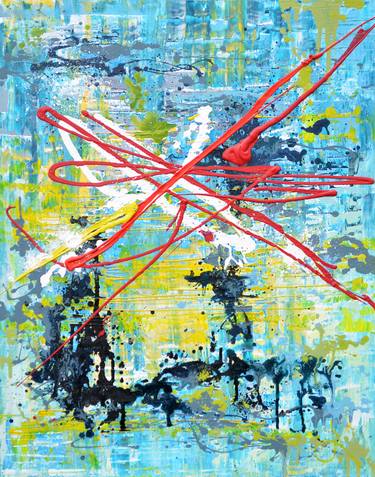 Print of Abstract Expressionism Abstract Paintings by Tanya Vasilenko