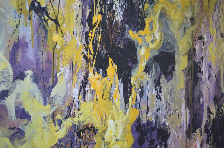 Original Abstract Expressionism Abstract Painting by Tanya Vasilenko