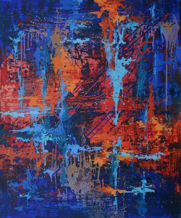 Original Abstract Expressionism Abstract Paintings by Tanya Vasilenko
