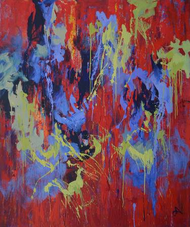 Print of Abstract Expressionism Abstract Paintings by Tanya Vasilenko