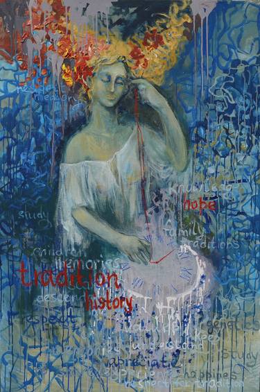 Print of Women Paintings by Tanya Vasilenko