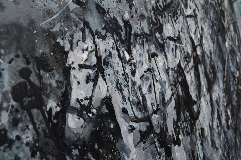 Original Conceptual Time Painting by Tanya Vasilenko