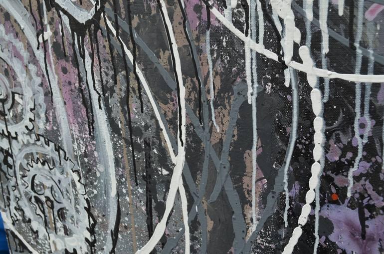 Original Conceptual Science Painting by Tanya Vasilenko