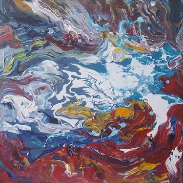 Print of Abstract Expressionism Abstract Paintings by Tanya Vasilenko