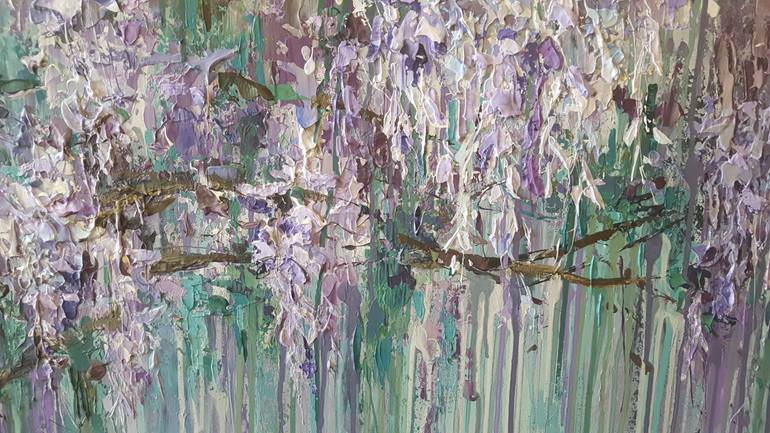 Original Abstract Expressionism Landscape Painting by Tanya Vasilenko