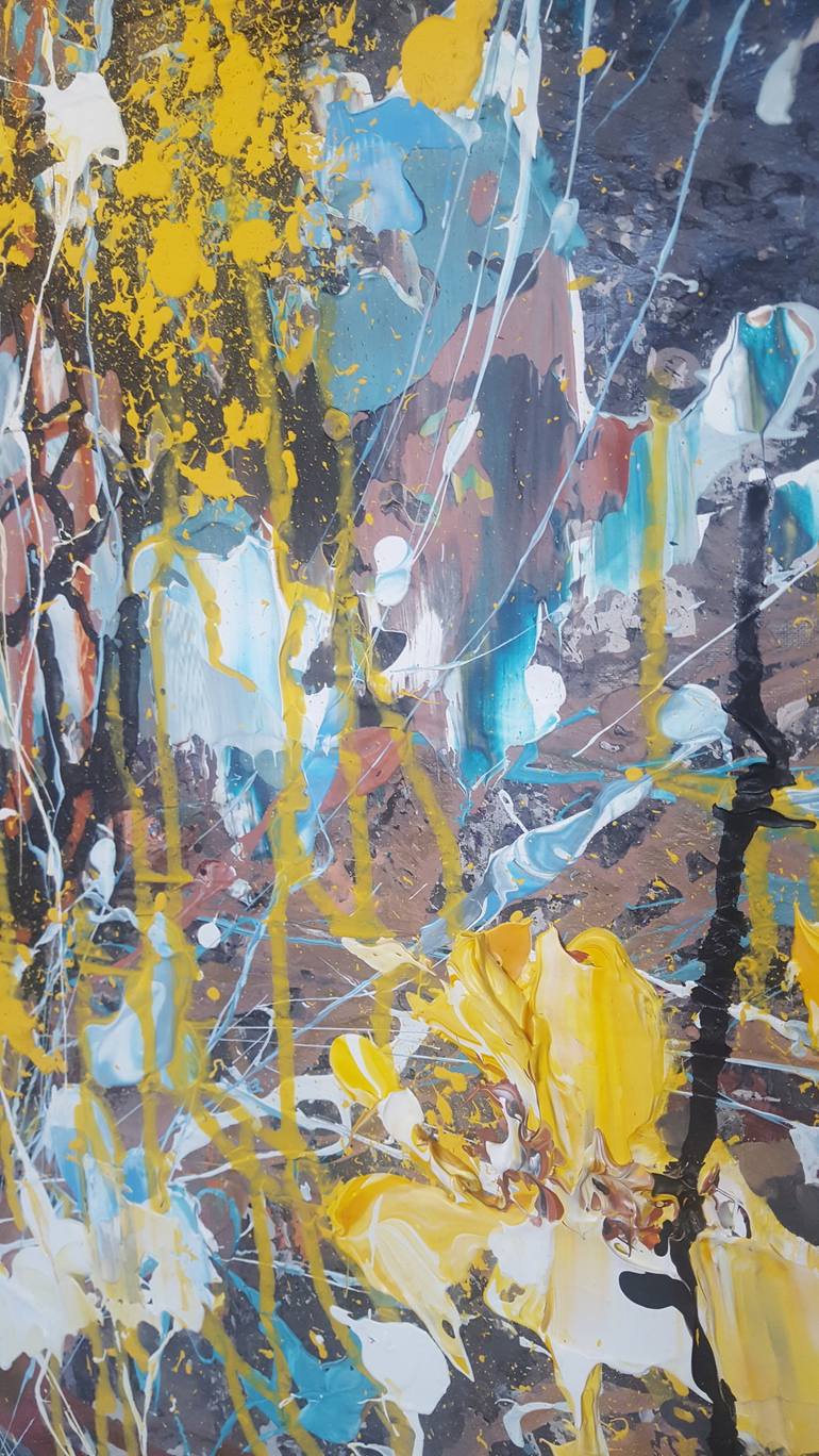 Original Abstract Expressionism Abstract Painting by Tanya Vasilenko