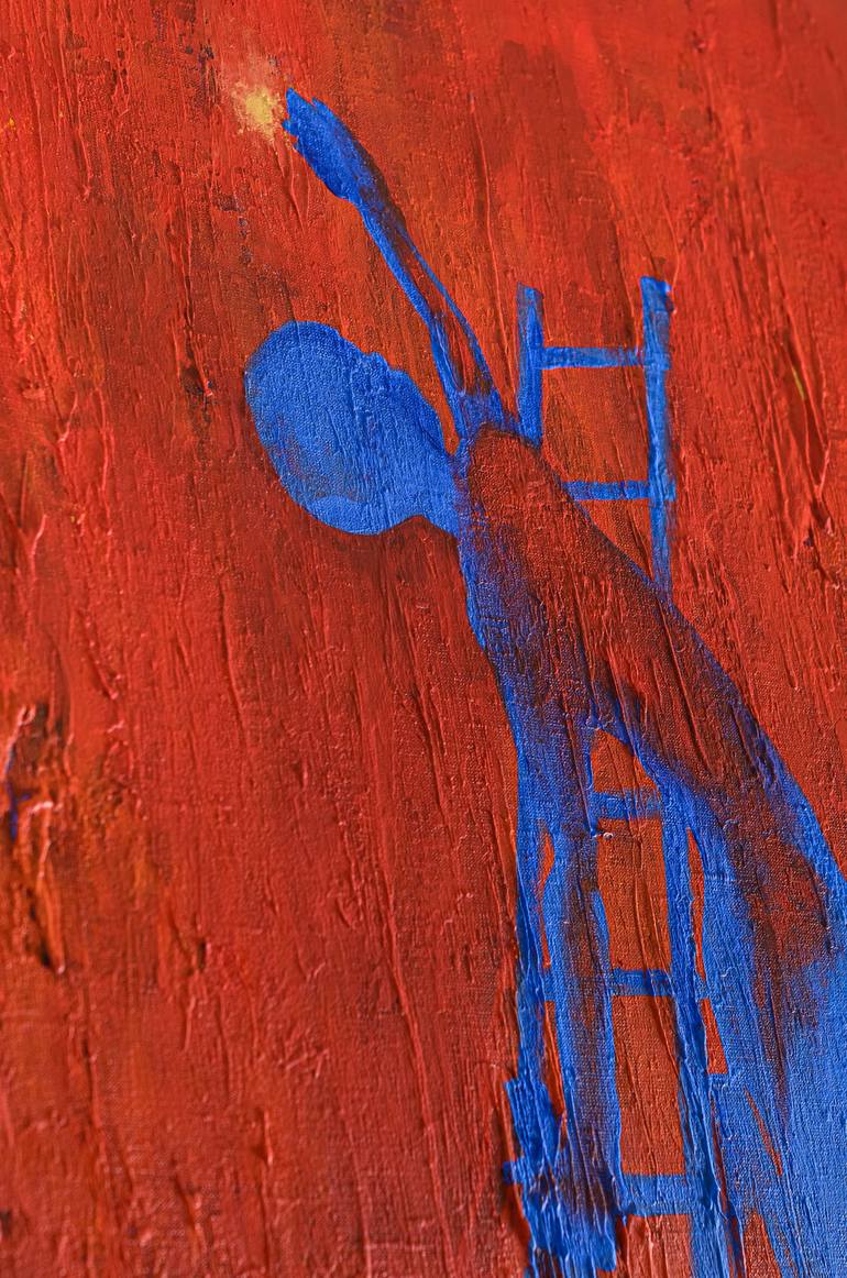 Original Abstract Expressionism Abstract Painting by Tanya Vasilenko