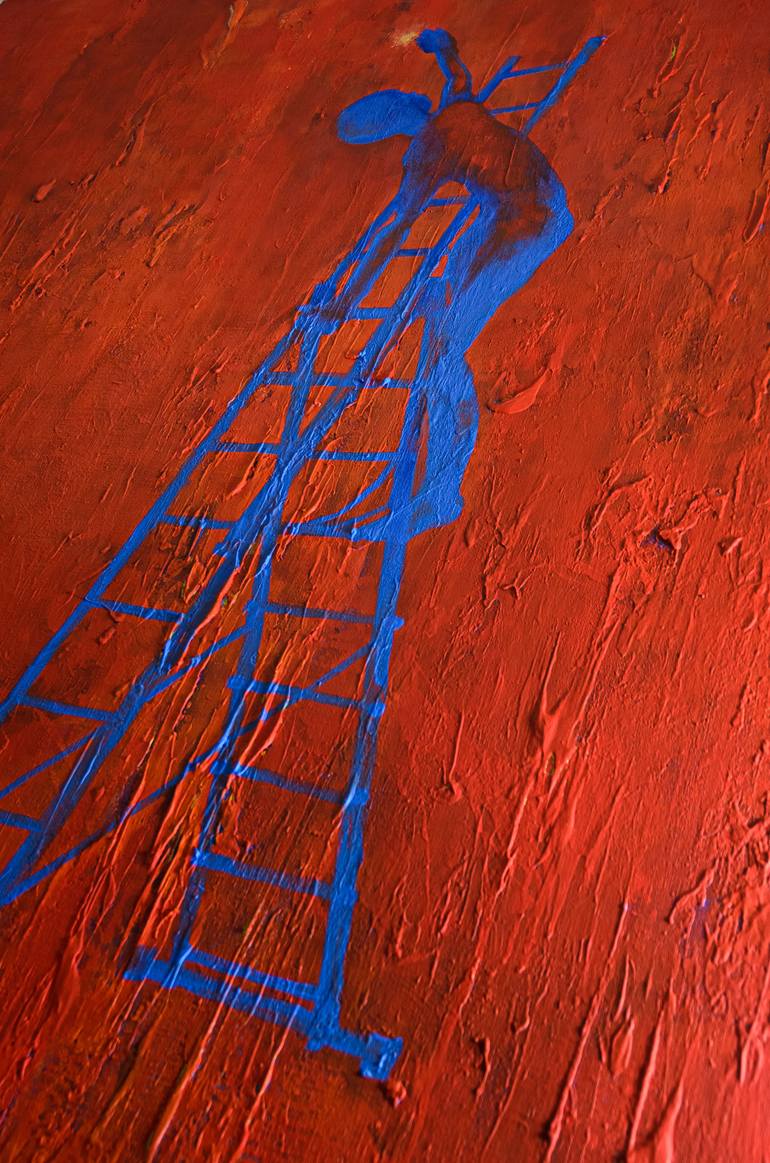 Original Abstract Expressionism Abstract Painting by Tanya Vasilenko