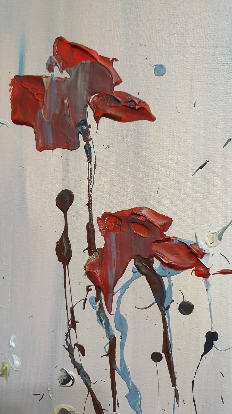 Original Abstract Expressionism Abstract Painting by Tanya Vasilenko