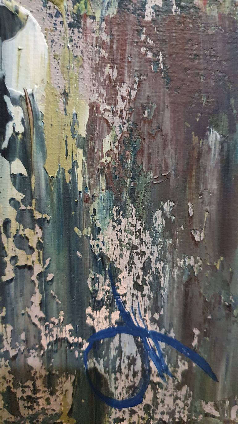 Original Abstract Expressionism Abstract Painting by Tanya Vasilenko