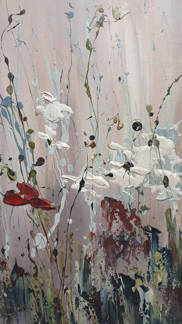 Original Abstract Expressionism Abstract Painting by Tanya Vasilenko