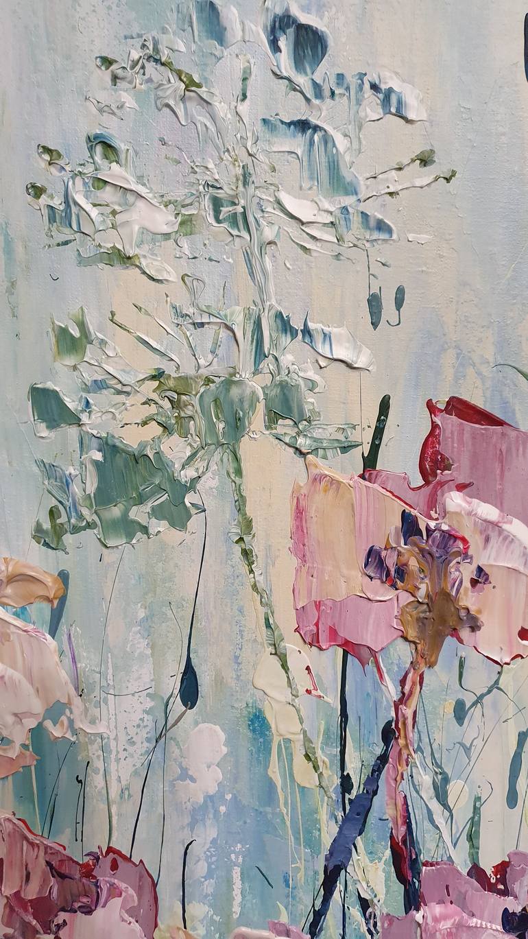 Original Abstract Expressionism Abstract Painting by Tanya Vasilenko