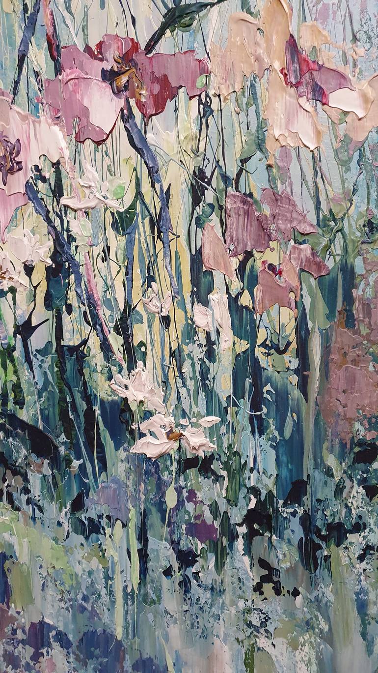 Original Abstract Expressionism Abstract Painting by Tanya Vasilenko