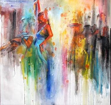 Print of Realism Performing Arts Paintings by Kwaschny Lidiya