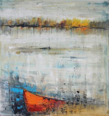 Print of Boat Paintings by Kwaschny Lidiya