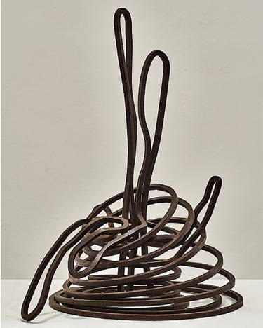 Original Abstract Landscape Sculpture by Juan López Salvador