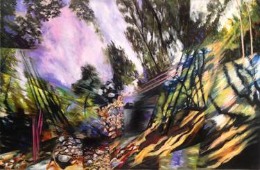 Original Expressionism Landscape Paintings by Dan Gottsegen