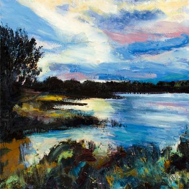 Print of Expressionism Landscape Paintings by Dan Gottsegen