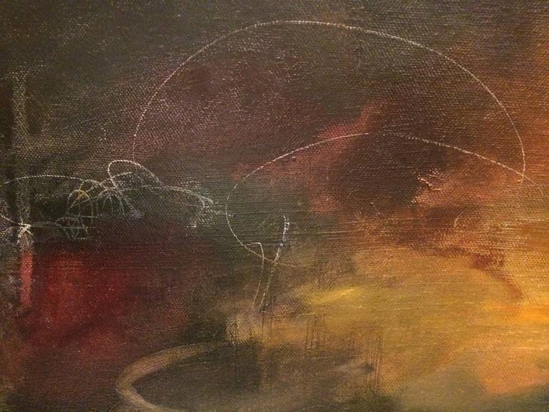 Original Abstract Painting by Nicholas Kriefall