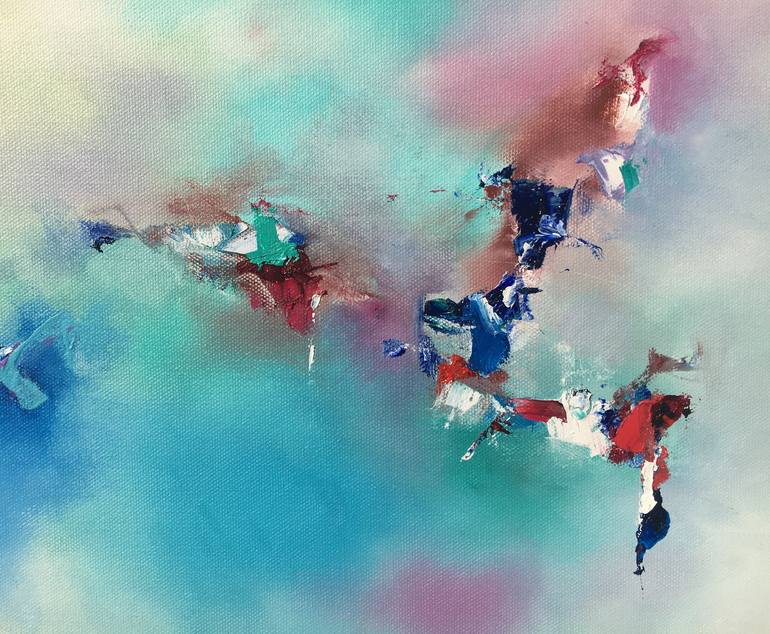 Original Abstract Painting by Nicholas Kriefall