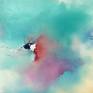 I had a multi-colored surface in mind, the way a water surface can be ever changing under a setting sun