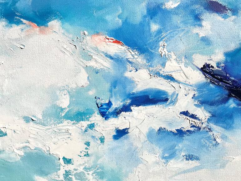 Original Abstract Painting by Nicholas Kriefall