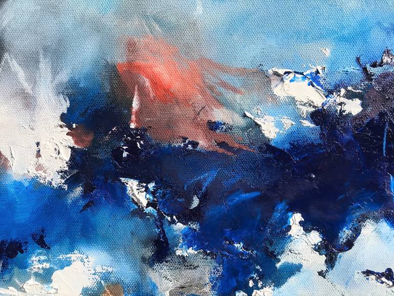 Original Abstract Painting by Nicholas Kriefall