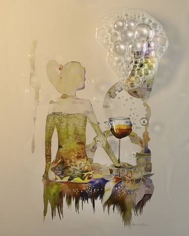 Print of Food & Drink Mixed Media by Donatas Zadeikis